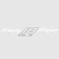 Sun Tracker Boat Emblem Decal Sticker - Party Barge 18 DLX Vinyl