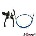 STONEDER Folding Brake Clutch Lever 1070mm Clutch Cable for Motorcycle Pit Bike