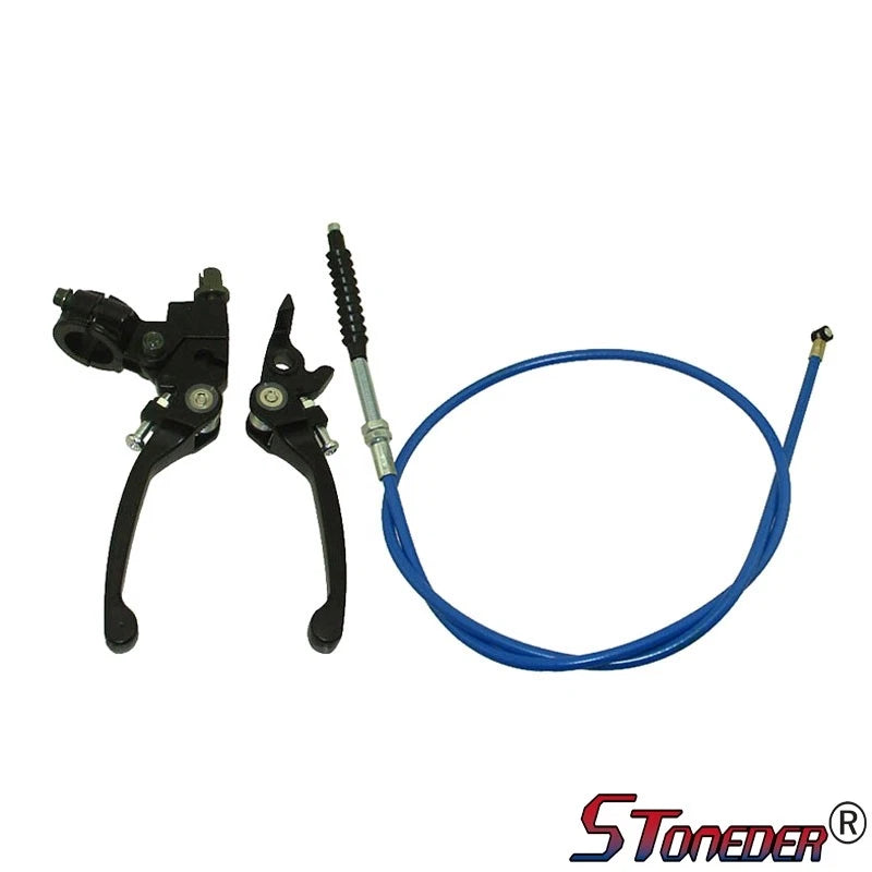STONEDER Folding Brake Clutch Lever 1070mm Clutch Cable for Motorcycle Pit Bike