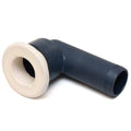 Ranger Boat Drain Fitting - 90 Degree 1 1/2 Inch Sierra Blue Nylon