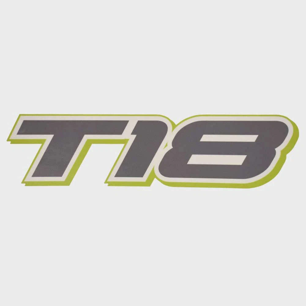 Tahoe Boat Model Decal 363082 - T18 Lime Green White Gray Sticker