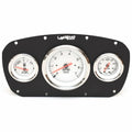 Mako Boat Dash Panel 303545 - with Lido Elite Gauges Black Aluminum