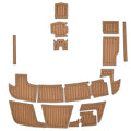 Larson Boat Non-Skid Deck Mats 8138161 - LXH 210 I/O Camel (17 PC)
