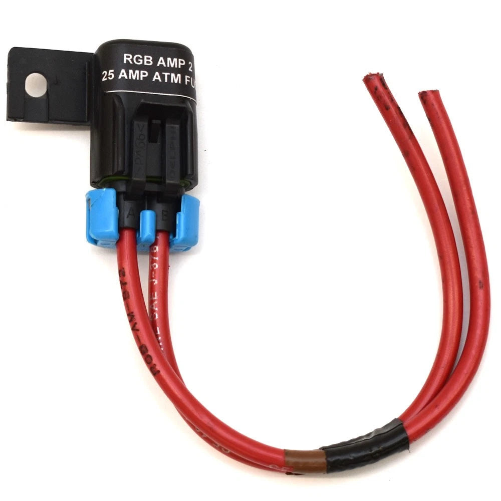 Delphi Boat Mini Fuse Holder - 25A with 10 AWG Wire