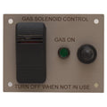 Regal Boat Gas Solenoid Control Switch Panel - 2 1/2 X 3 1/4 Inch
