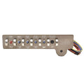 Sea Ray SLX Boat Dash Switch Panel 2025681 - Beige with Backlit Labels