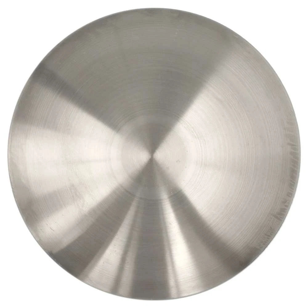 Pontoon Boat Log End Cap - 26 5/8 Inch Curved Aluminum