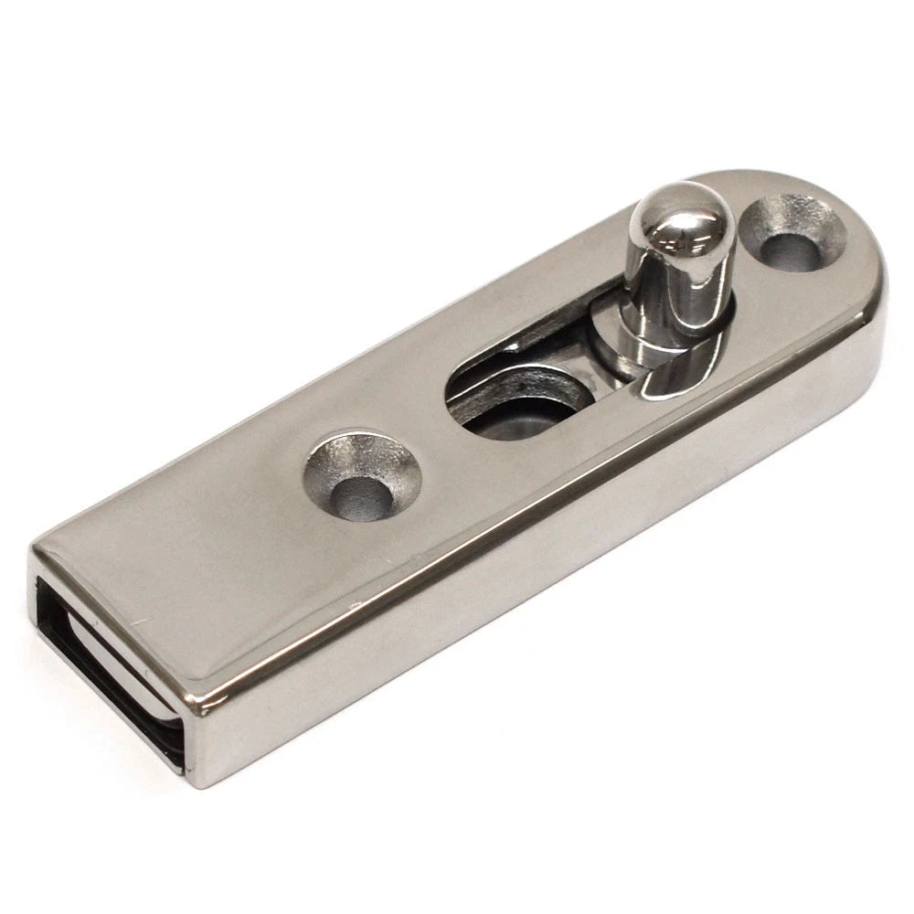 Tracker Boat Sliding Gate Latch 186939 - 4 1/4 Inch Polished SS