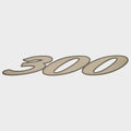 Cruisers Boat Model Decal Sticker V2084800 - 300 Express Champagne