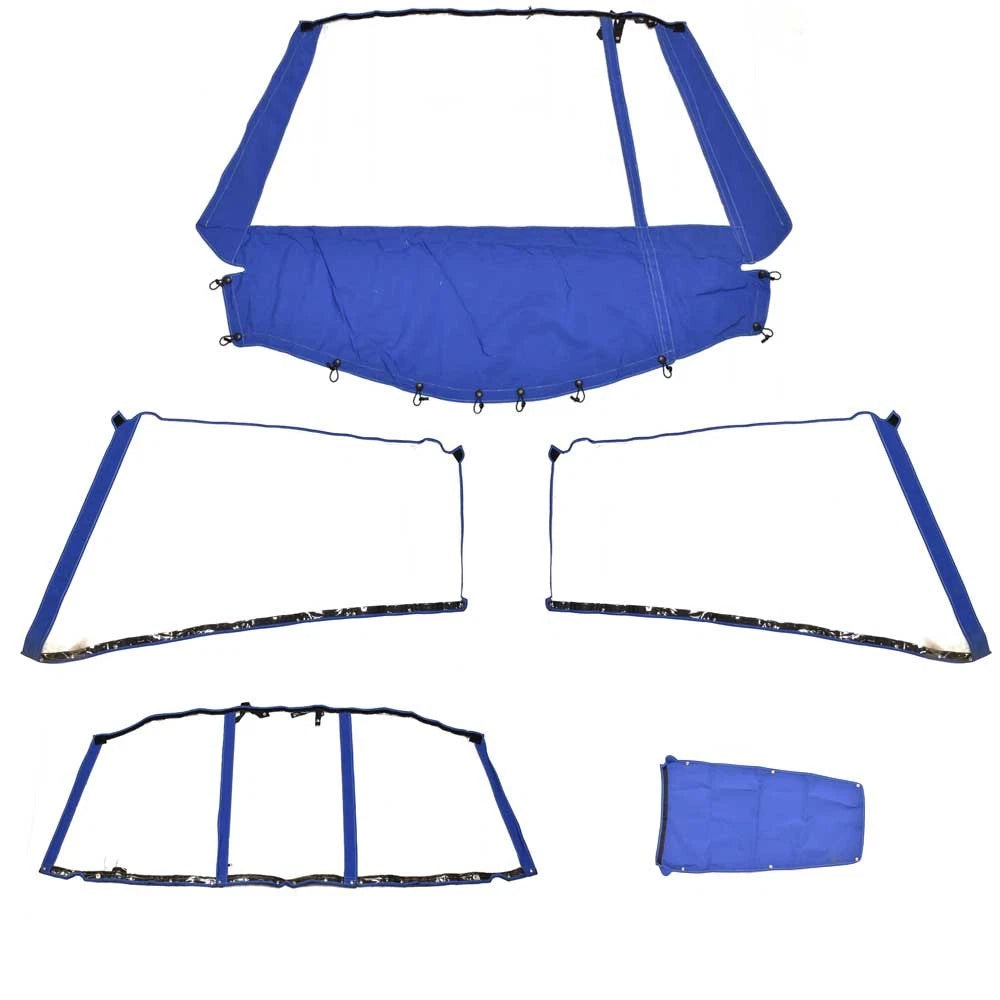 Glastron GLS 195 Boat Curtain Kit 072-4322 - Ameritex Blue (5 PC)