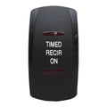 Carling Boat Rocker Marine Switch - On/Off/On Timed Recirc 12V