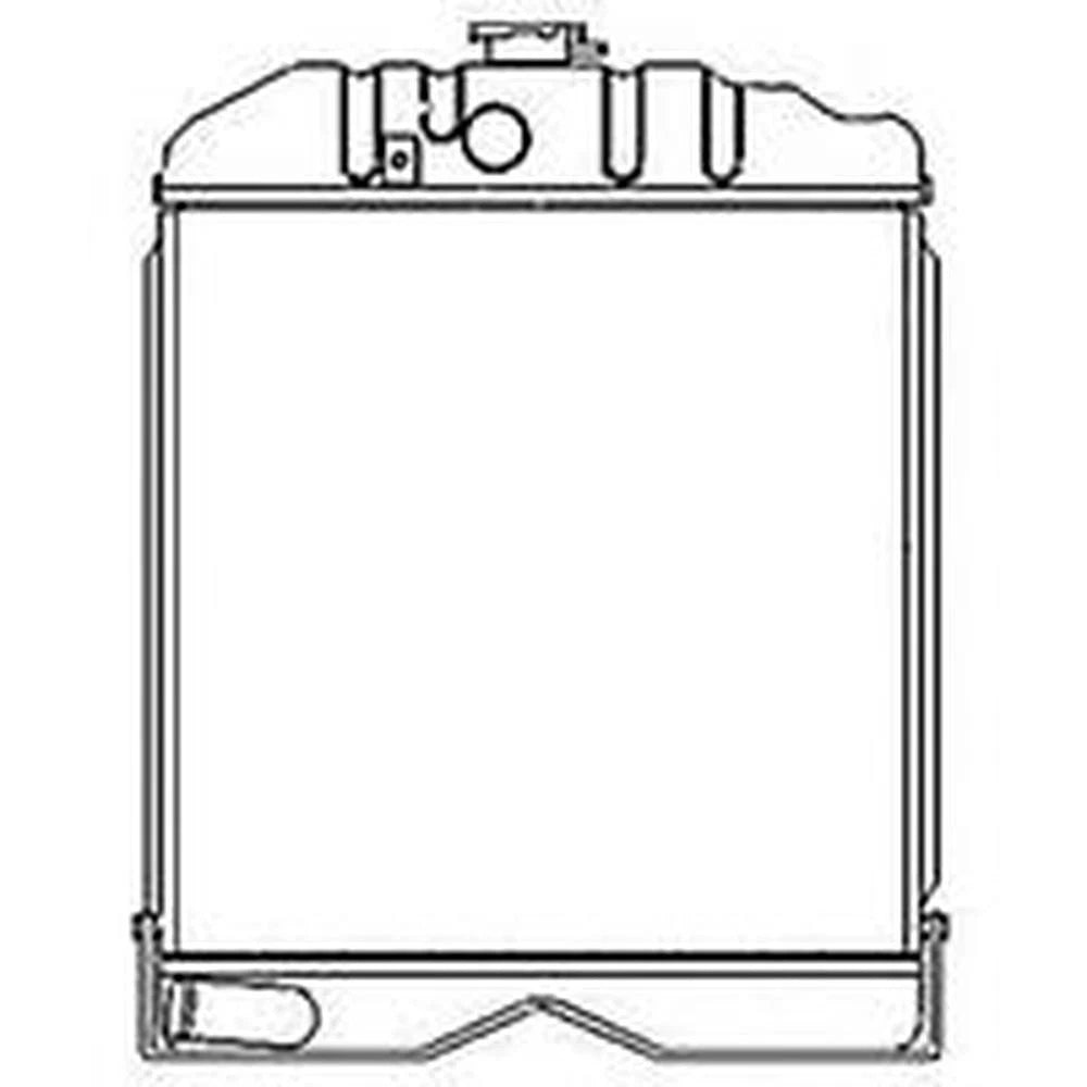 R4988 Radiator Fits Massey Ferguson