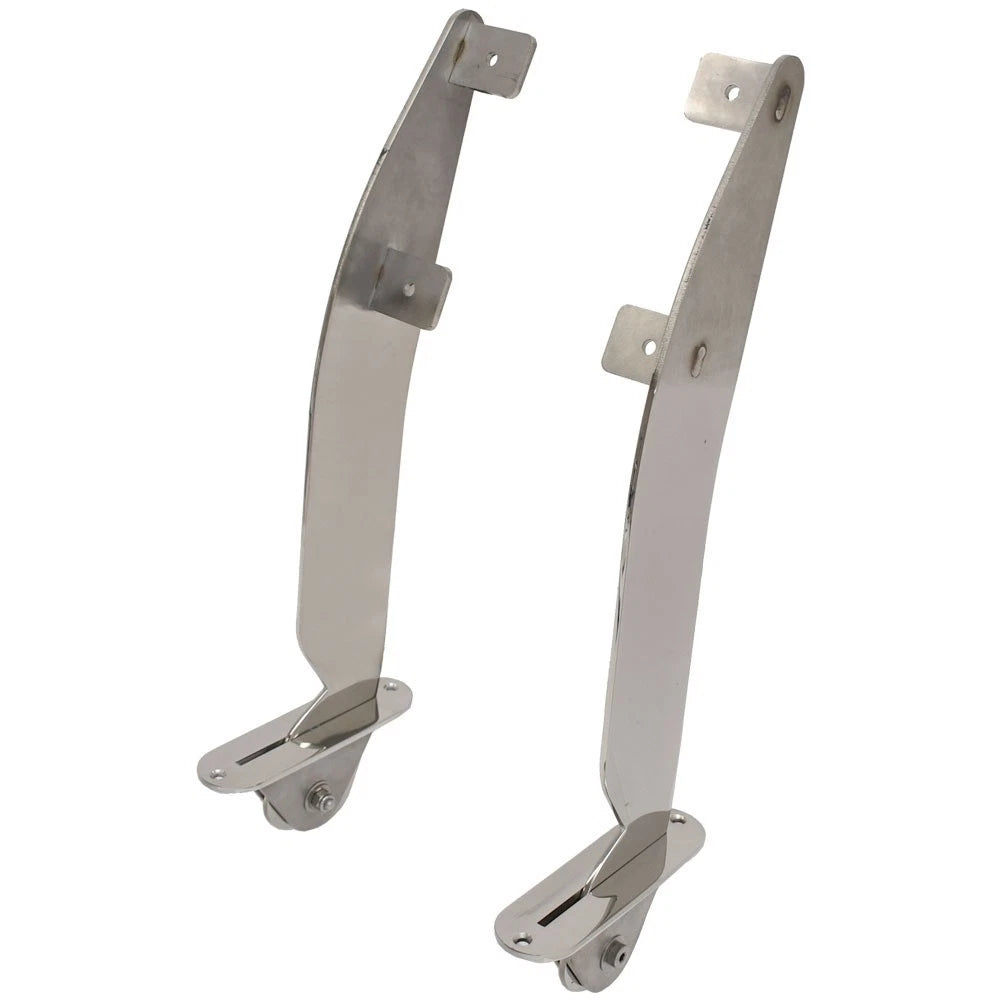 Blue Wave Boat Flip-Flop Arm Rest Brackets 2110-0066 - SS (set of 2)
