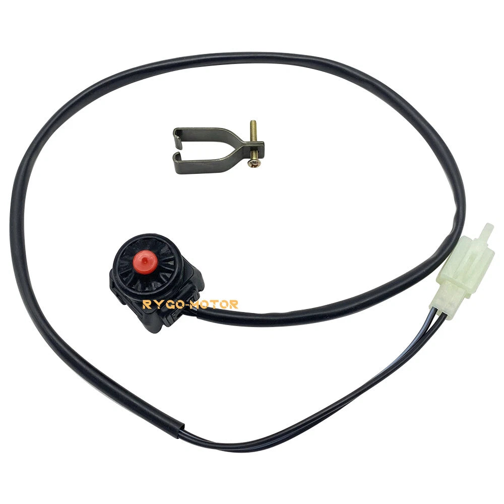 Motorcycle Kill Switch Push Button Horn Starter Dirt Bike ATV KTM Dual Sport