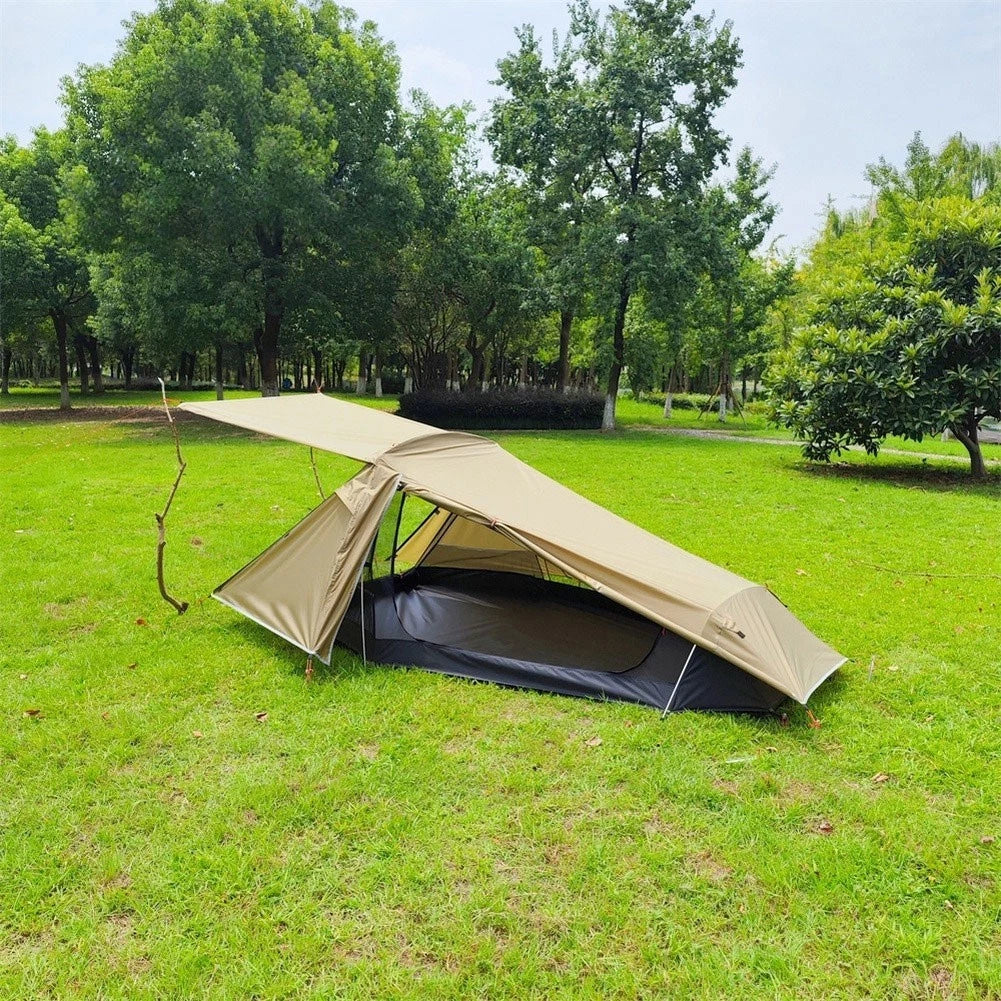Stormproof Two Person Tent with Tunnel Design Lightweight Camping Gear