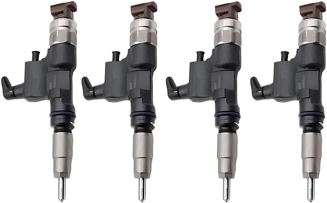 4X Fuel Injector for Bobcat 7261663 Doosan D34 3.4 400903-0043E Delphi 28347042