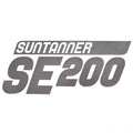 Weeres Boat Decal - Suntanner SE 200 Metallic Grey