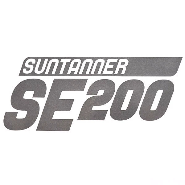 Weeres Boat Decal - Suntanner SE 200 Metallic Grey