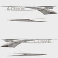 Lowe Boat Graphic Decals 2313746 - Skorpion (set of 4)