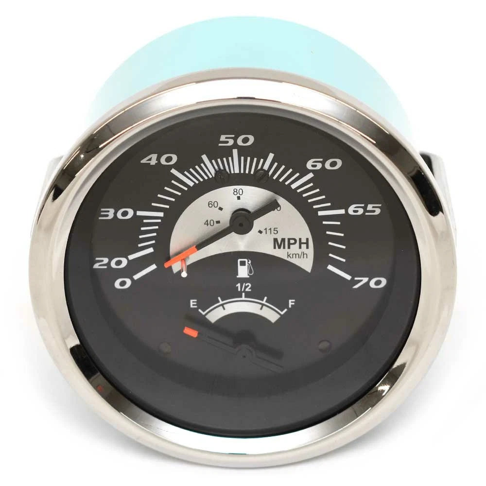 Teleflex Boat Multi-Function Gauge 781791PDFB - Sterling 3 3/8 Inch