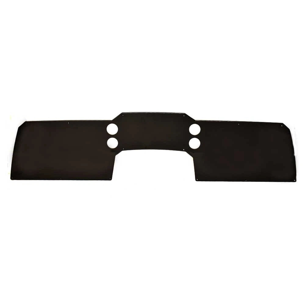 Marquis Boat Blank Dash Panel 5766341 - 55 X 13 3/8 Inch Black Acrylic