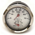 Faria Boat Multifunction Gauge GTC047A - Tachometer Volt 3 1/4 Inch