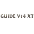 G3 Boat Model Decal 73405106 - Guide V14 XT Black Gray Sticker