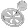 Stainless Steel Marine Air Vent Butterfly Boat Round Louvered Vent Replace