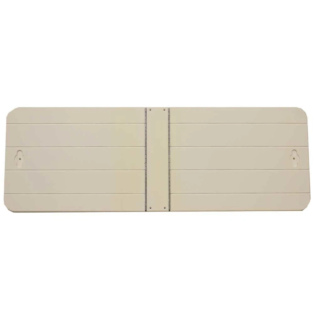 Parker Boat Bait Box Lid 255212 - 39 X 13 3/8 Inch Arctic White