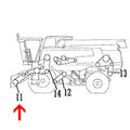 H176766 Feederhouse Fixed Speed Belt Fits John Deere 9540 9560 9580