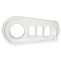 Ski Centurion Boat Blank Switch Panel - Enzo Stainless Steel