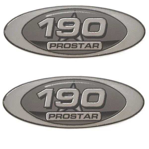Mastercraft Boat Raised Decal Stickers - ProStar 190 Emblems (pair)