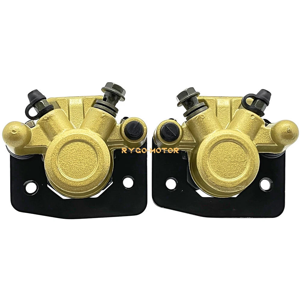 Front Brake Caliper with Pads for Polaris 2009-2020 RZR 170 0454380 0454381 UTV