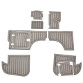 Larson Boat Non-Skid Deck Mats 8138104 - LXH 190 OB Exterior (9PC)
