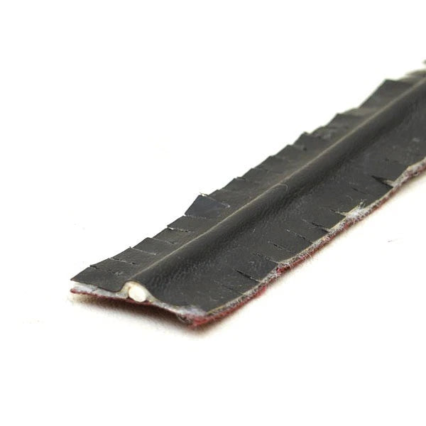 Tracker Boat Welting 169391 - 1 X 3/16" Vinyl Black Burgundy (yard)