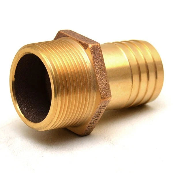 Doral Boat Thru Hull Connector - 1 1/2 Inch Bronze