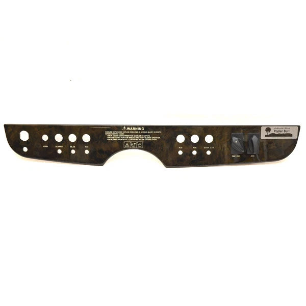 Four Winns Horizon Boat Blank Switch Panel 025-3533 - Woodgrain