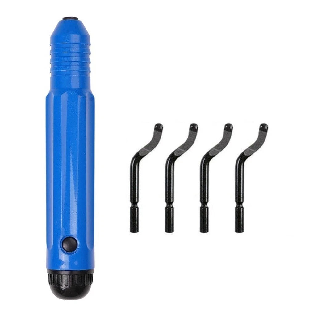 Metal Deburring Tool Set 4pcs Blades for Plastic Aluminum for Wood Edge Cutting