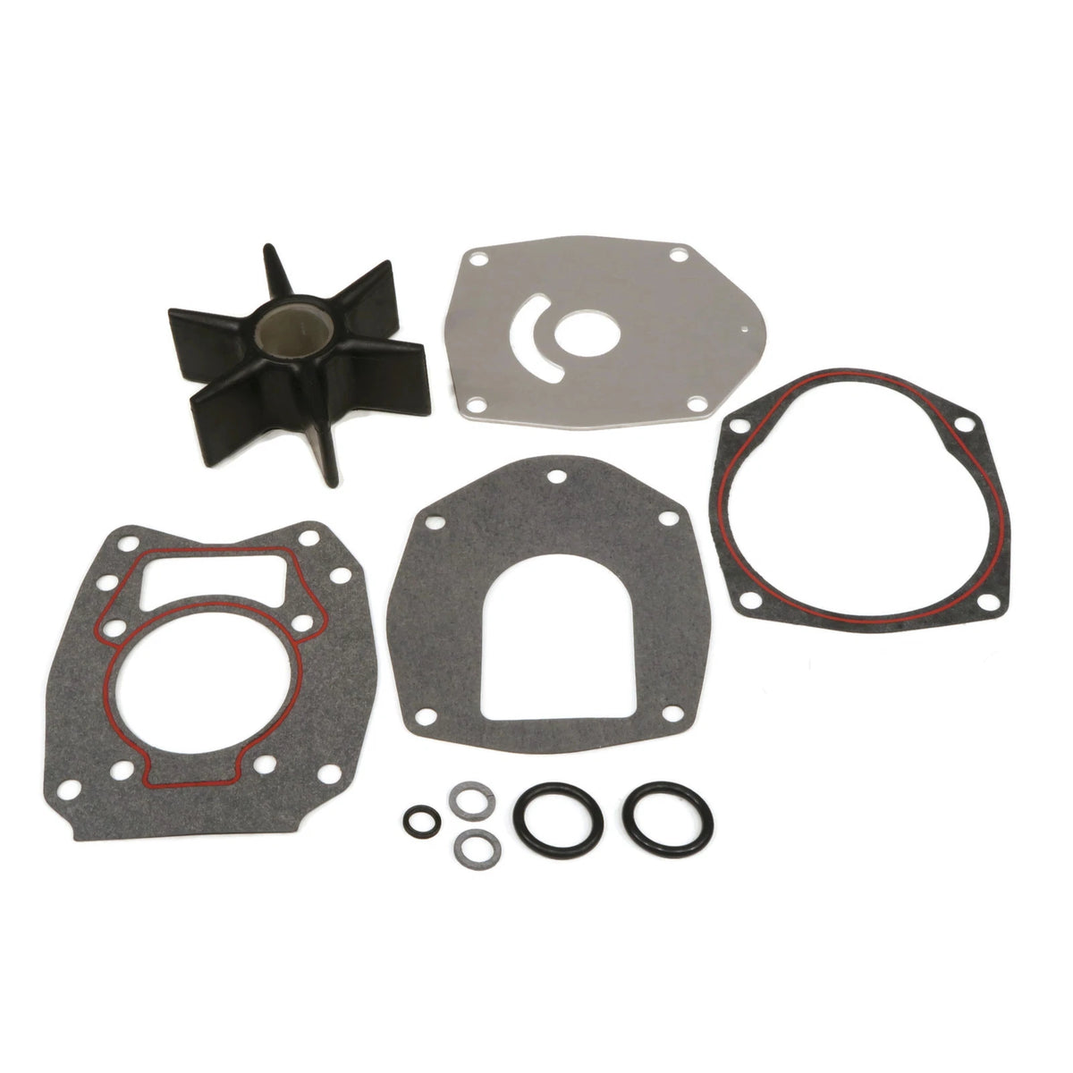 Water Pump Impeller Kit for Honda MerCruiser SN D494569, BF70, BF90 Engines
