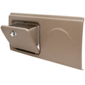 2009 Lund Pro V Boat Glove Box Panel 1985243 - Beige Plastic