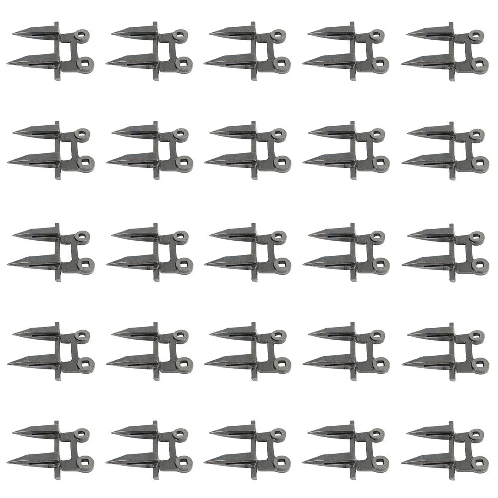 (25) 2 Prong Forged Grain Head Guard Fits John Deere 120 215 220 230