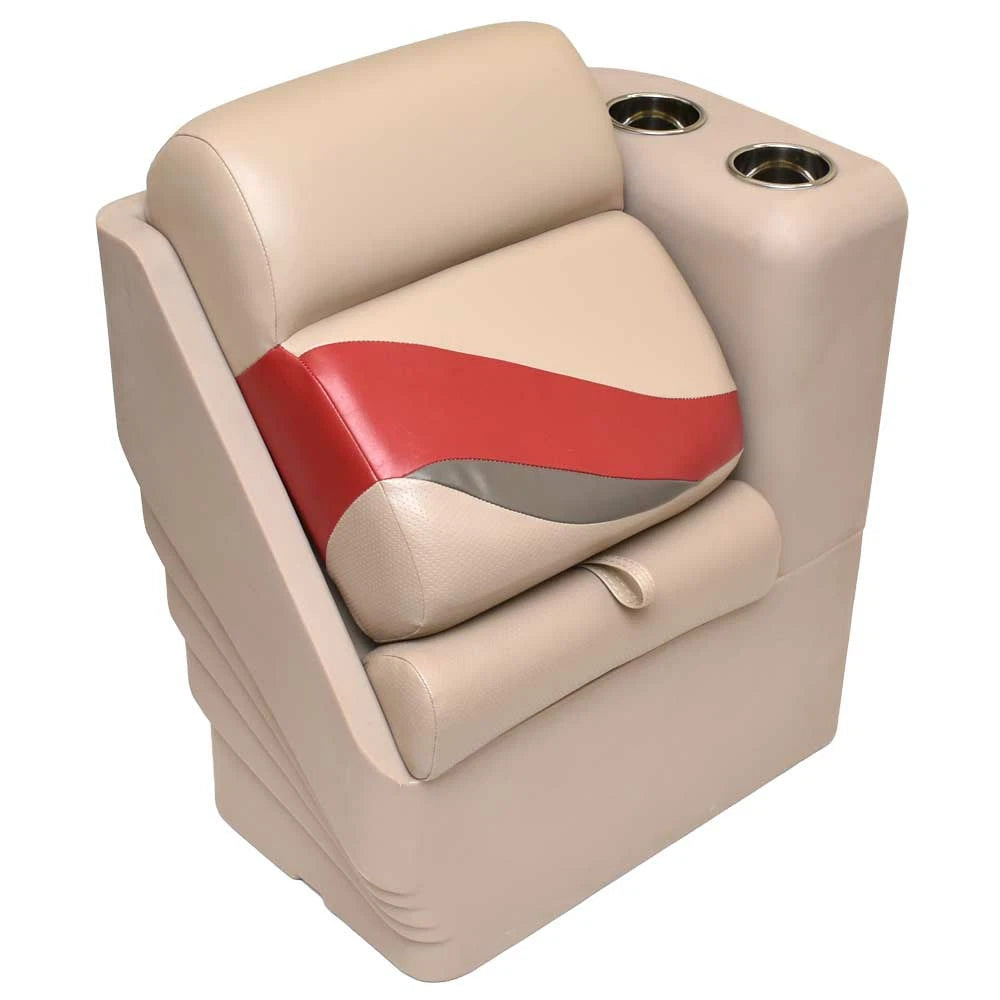 Wise Pontoon Boat Lean Back Recliner BM13006R-1731 - Right Radius