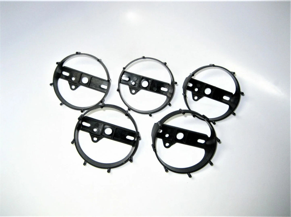 Marine 5 Pack Outboard Sterndrive Inboard Black Plastic 3.5" Gauge Brackets
