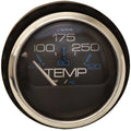 Faria Boat Temperature Gauge GPC023A - Chesapeake Black SS 2 Inch