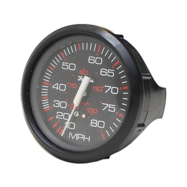 Faria Boat Speedometer Gauge SE9404B - 80 MPH 3 1/4 Inch Marine