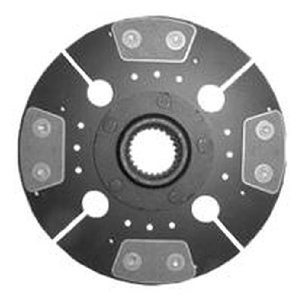 M143282HD4 PTO Dsc - 11" DS - 4 Pad - 25 Spl Fits Massey Ferguson
