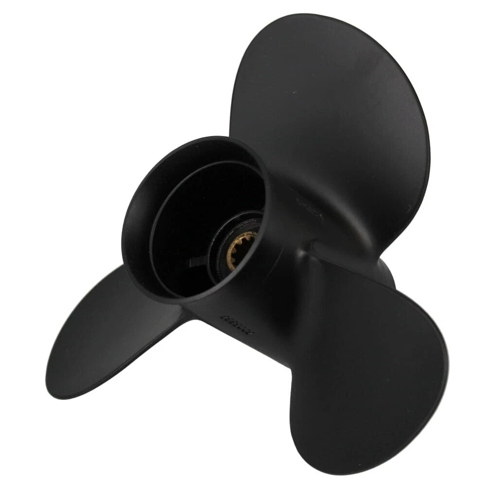 Evinrude Johnson Boat Propeller 5005385 - RH 9.25 X 10P Aluminum Black