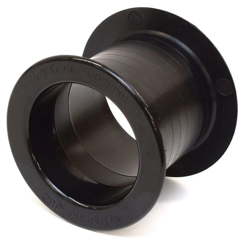 FastCap Boat Dually Grommet 2200-0304 - 2 1/2 Inch Black Plastic