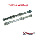 STONEDER 15mm Drilled Front Rear Wheel Axle for 50cc-190cc Pit Dirt Bikes