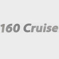 Lowe Boat Decal 2184361 - 160 Cruise Silver 14 3/4 X 2 1/4 Inch Sticker